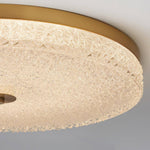 Frosted Dawn Ceiling Light – Modern Flush Mount LED Lamp for Bedroom & Living Room