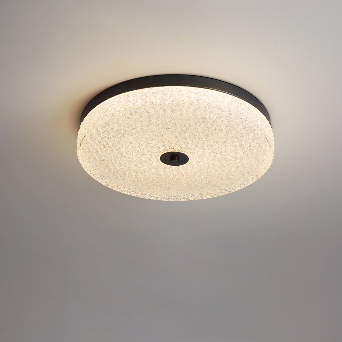 Frosted Dawn Ceiling Light – Modern Flush Mount LED Lamp for Bedroom & Living Room