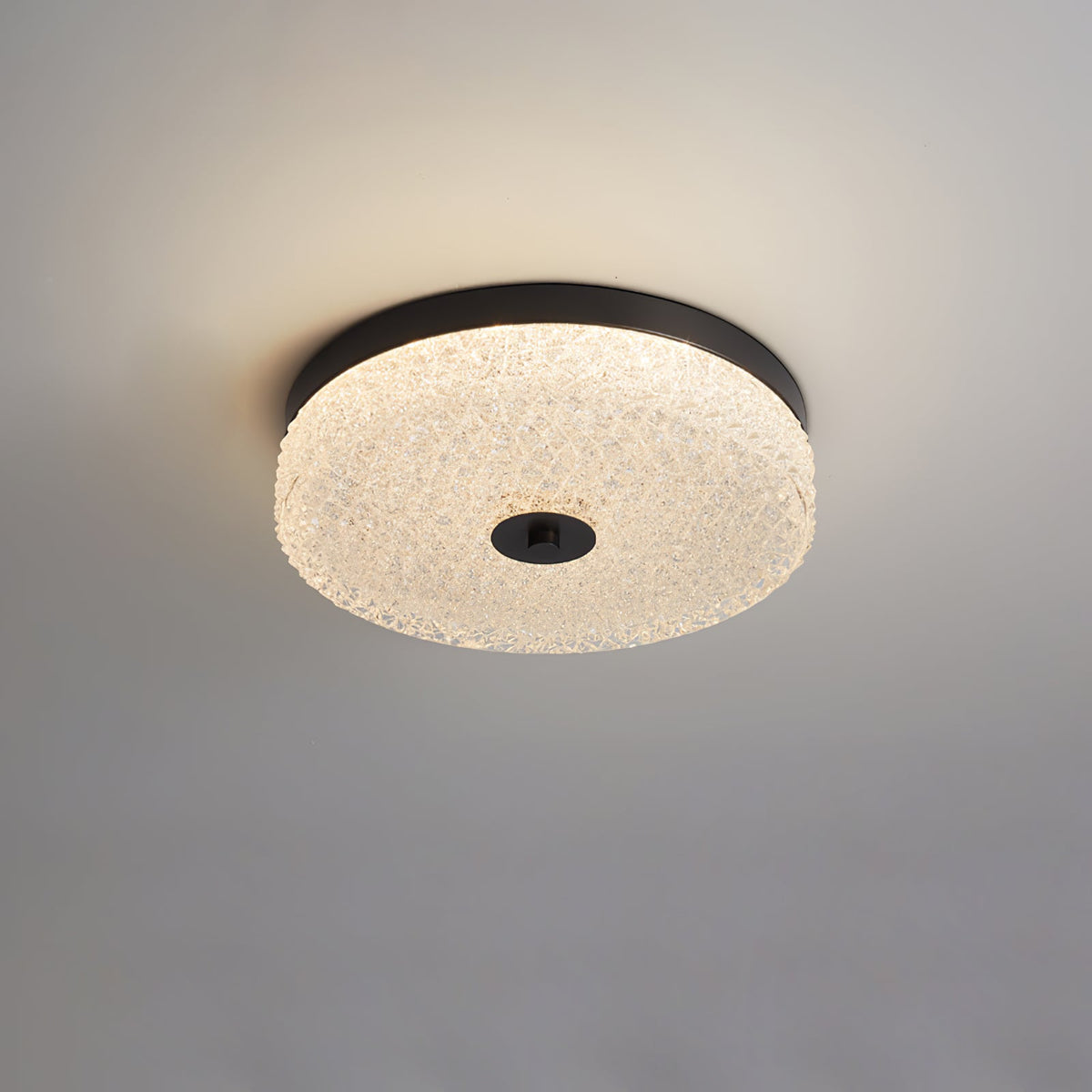 Frosted Dawn Ceiling Light – Modern Flush Mount LED Lamp for Bedroom & Living Room