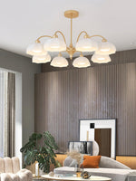 frosted-glass-bell-chandelier