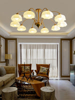 frosted-glass-bell-chandelier