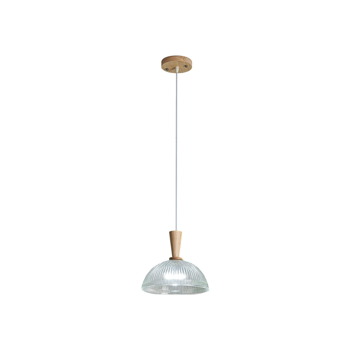 Frosted Glass Bowl Pendant Light