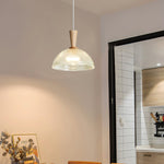 Frosted Glass Bowl Pendant Light
