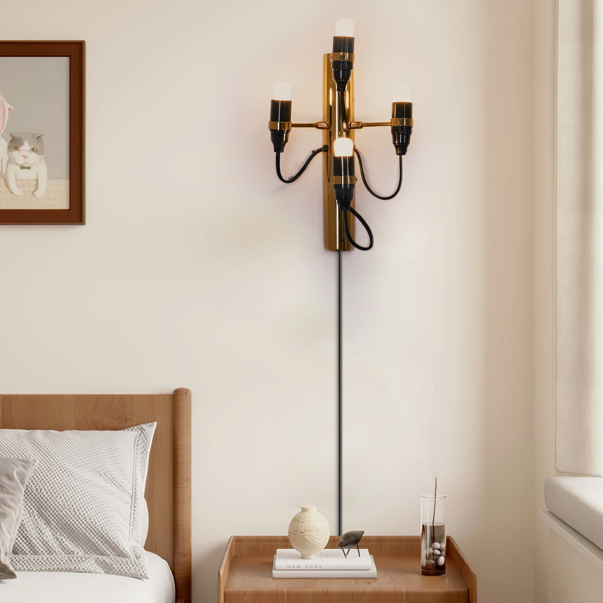 Fruit Plug In Wall Lamp
