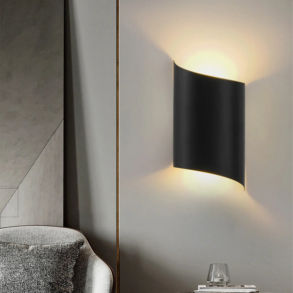 Stylish Functional Waterproof Black Outdoor Wall Lights
