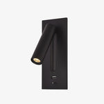 Fuse LED Wall Sconce with USB Charging Port for Bedside and Hallway