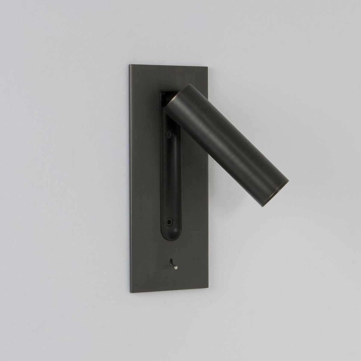 Folded Back LED Wall Sconce for Bedside Reading