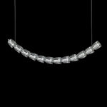 Gabriel Curved LED Chandelier — Customizable Modern Statement Light