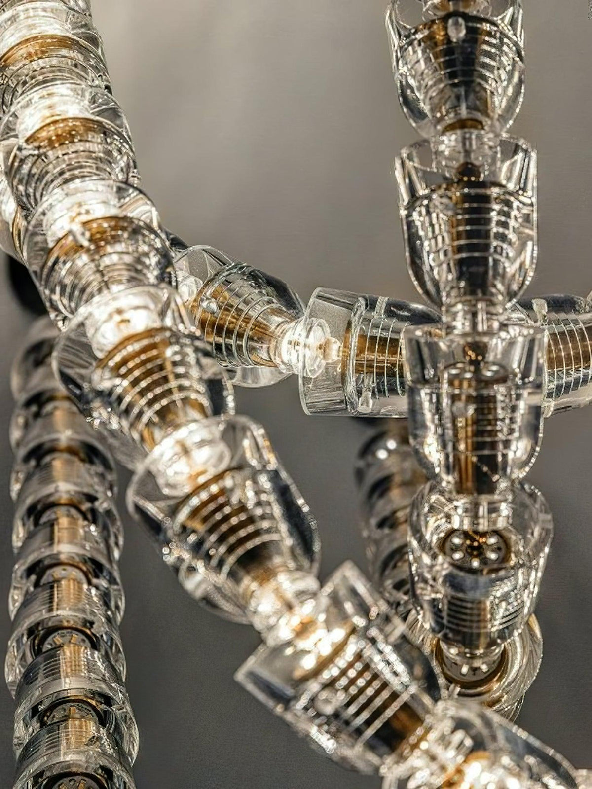 Gabriel Knot LED Chandelier – Customizable Modern Statement Lighting for Luxury Interiors