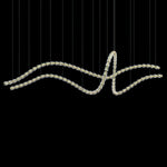 Gabriel Infinity LED Chandelier – 81-Light Crystal Pendant for Grand Interiors