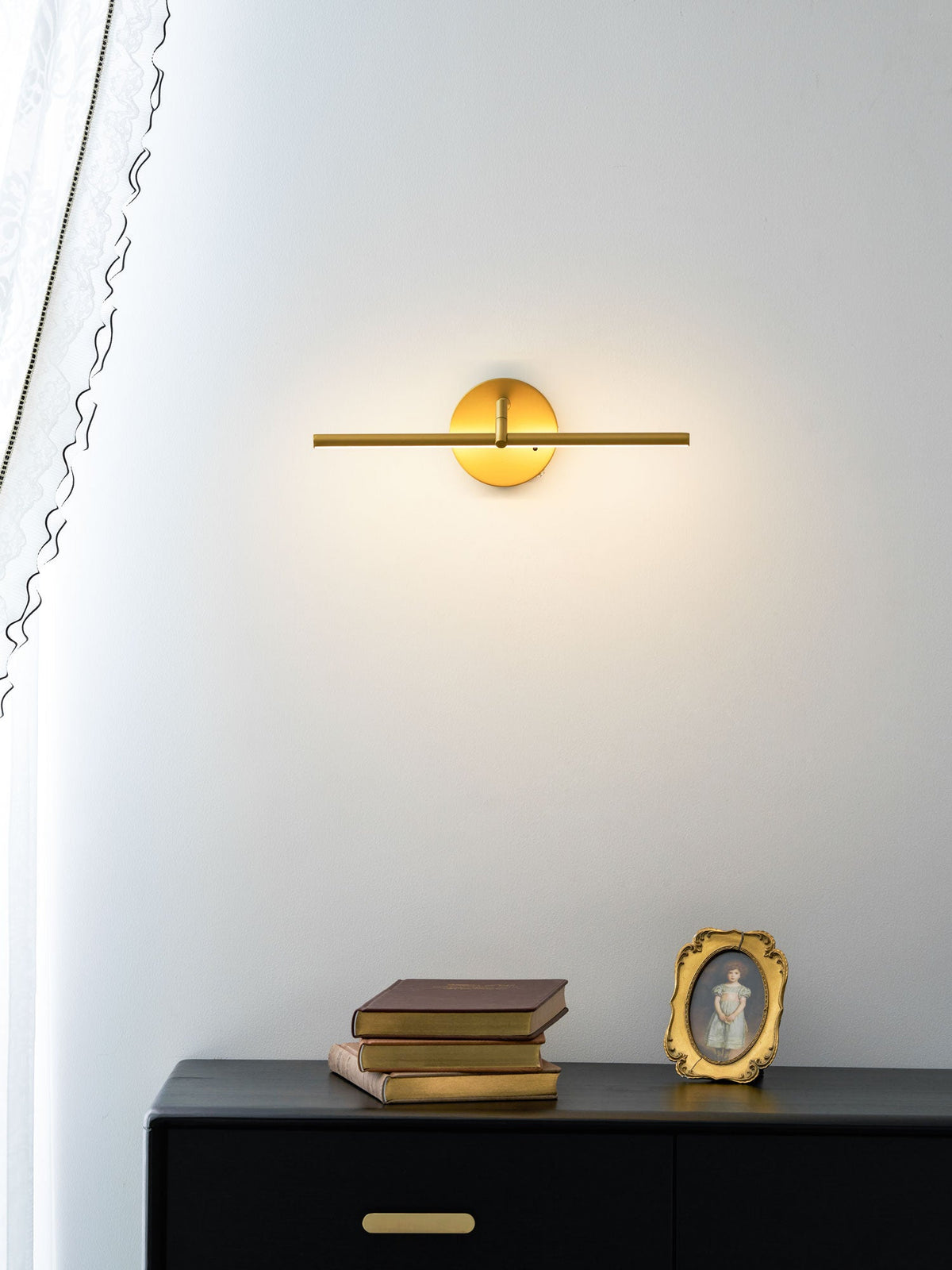 Galleria Slim Rechargeable LED Wall Sconce – Cordless, Dimmable