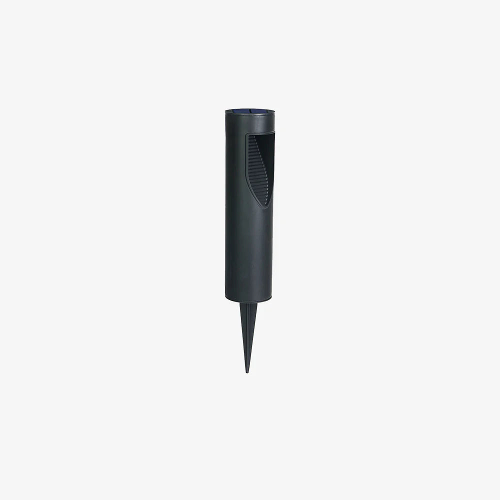 Solar Power Black Garden Floor Lights