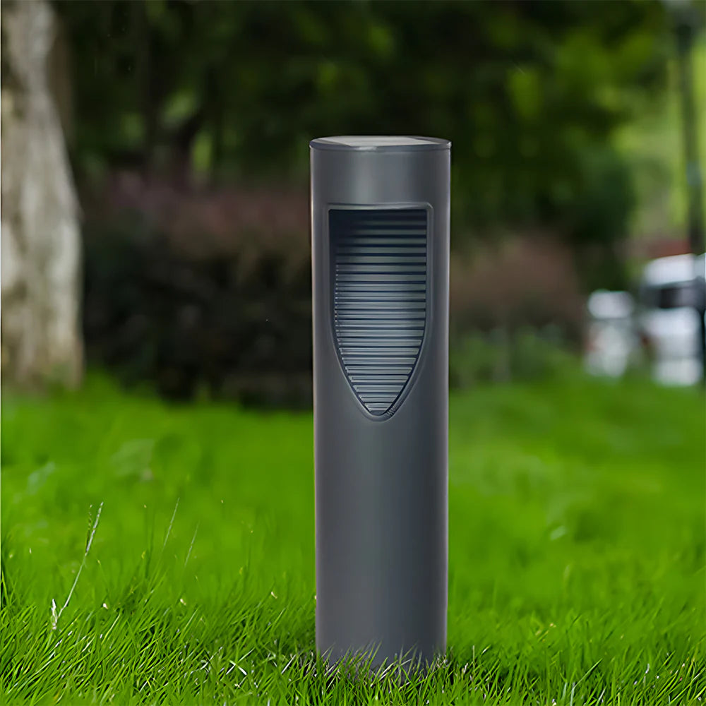 Solar Power Black Garden Floor Lights