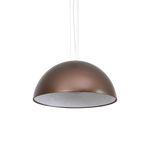 Hemisfera Plaster Pendant Light — Designer Hemisphere Suspension Lamp