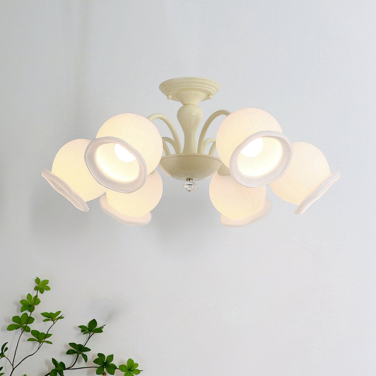 Garden Rose Ceiling Lamp