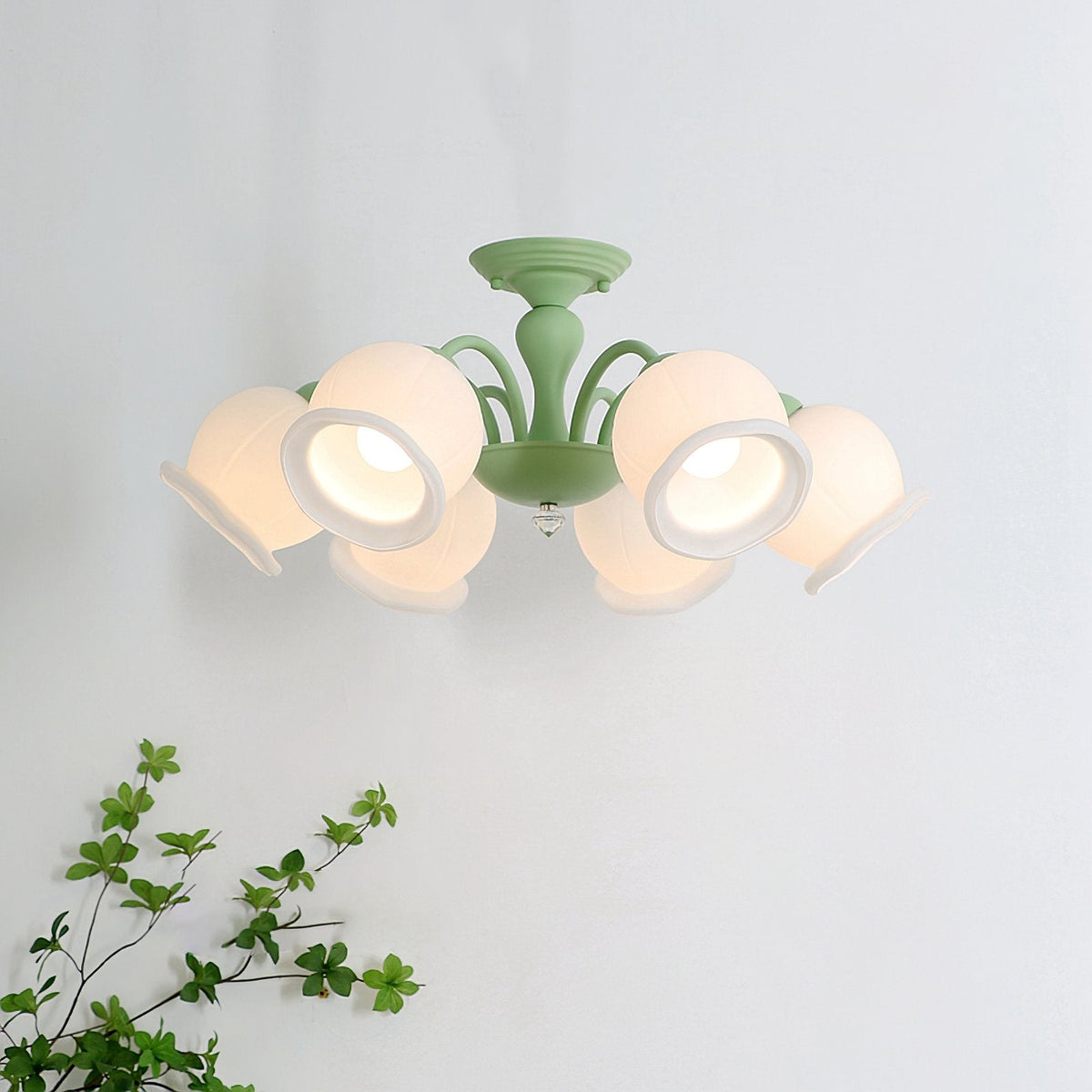 Garden Rose Ceiling Lamp