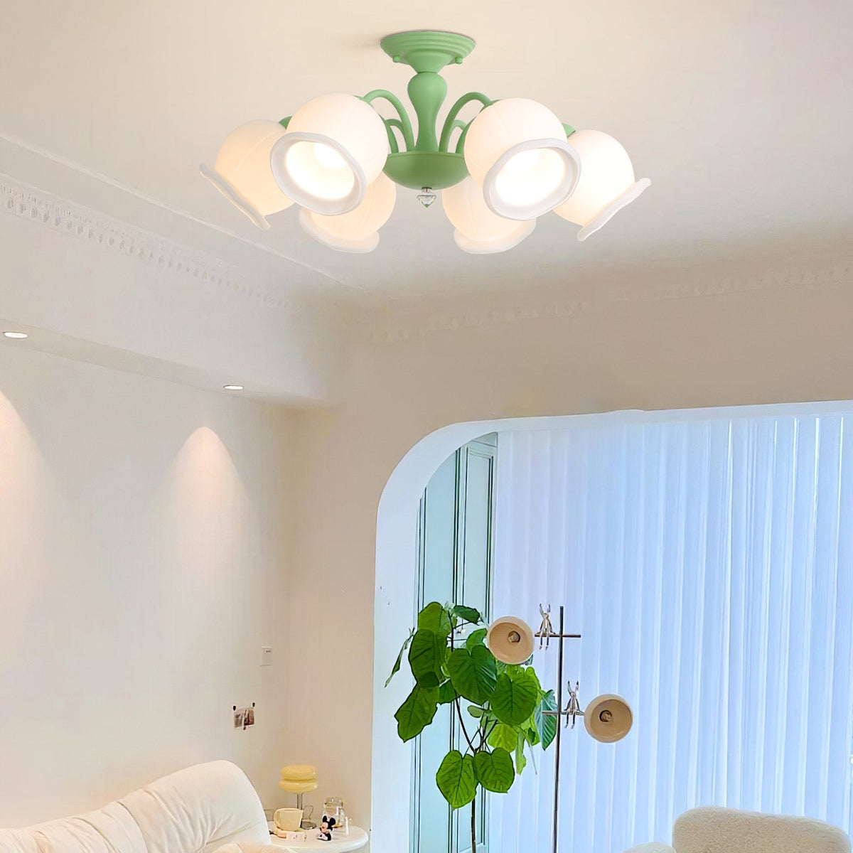 Garden Rose Ceiling Lamp