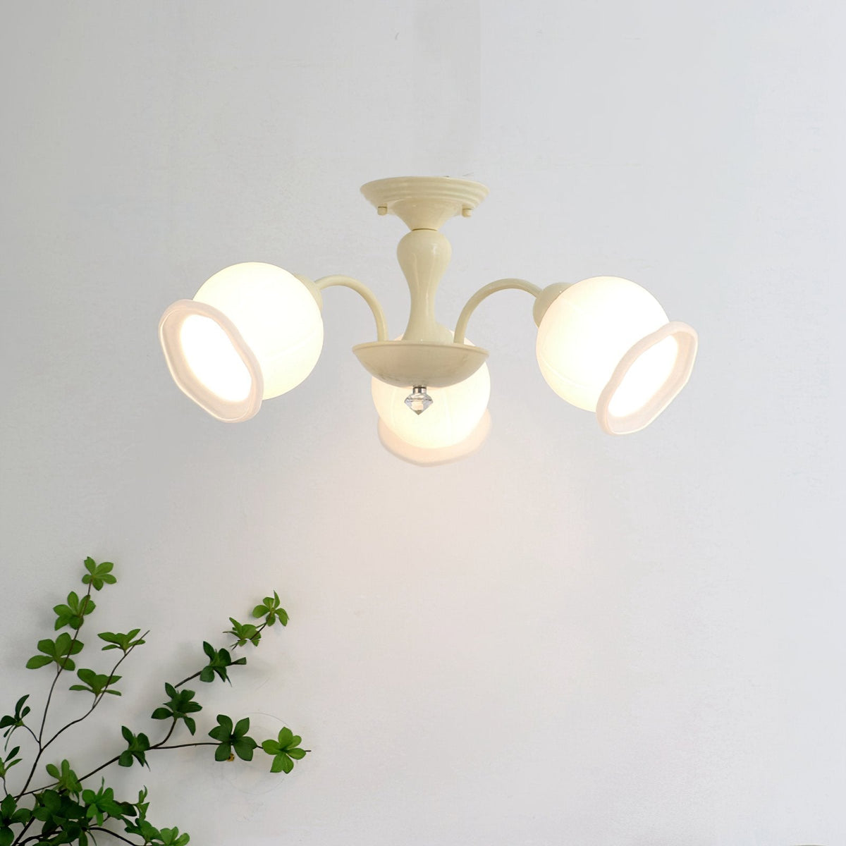 Garden Rose Ceiling Lamp