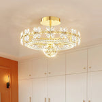 Garland Crystal Ceiling Lamp