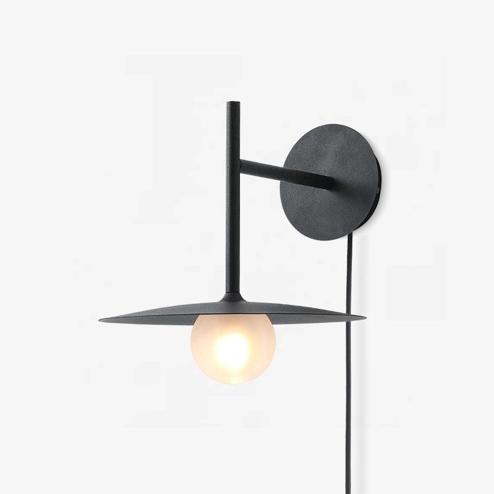 Gea Iron Plug In Wall Lamp