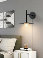 Gea Iron Plug In Wall Lamp