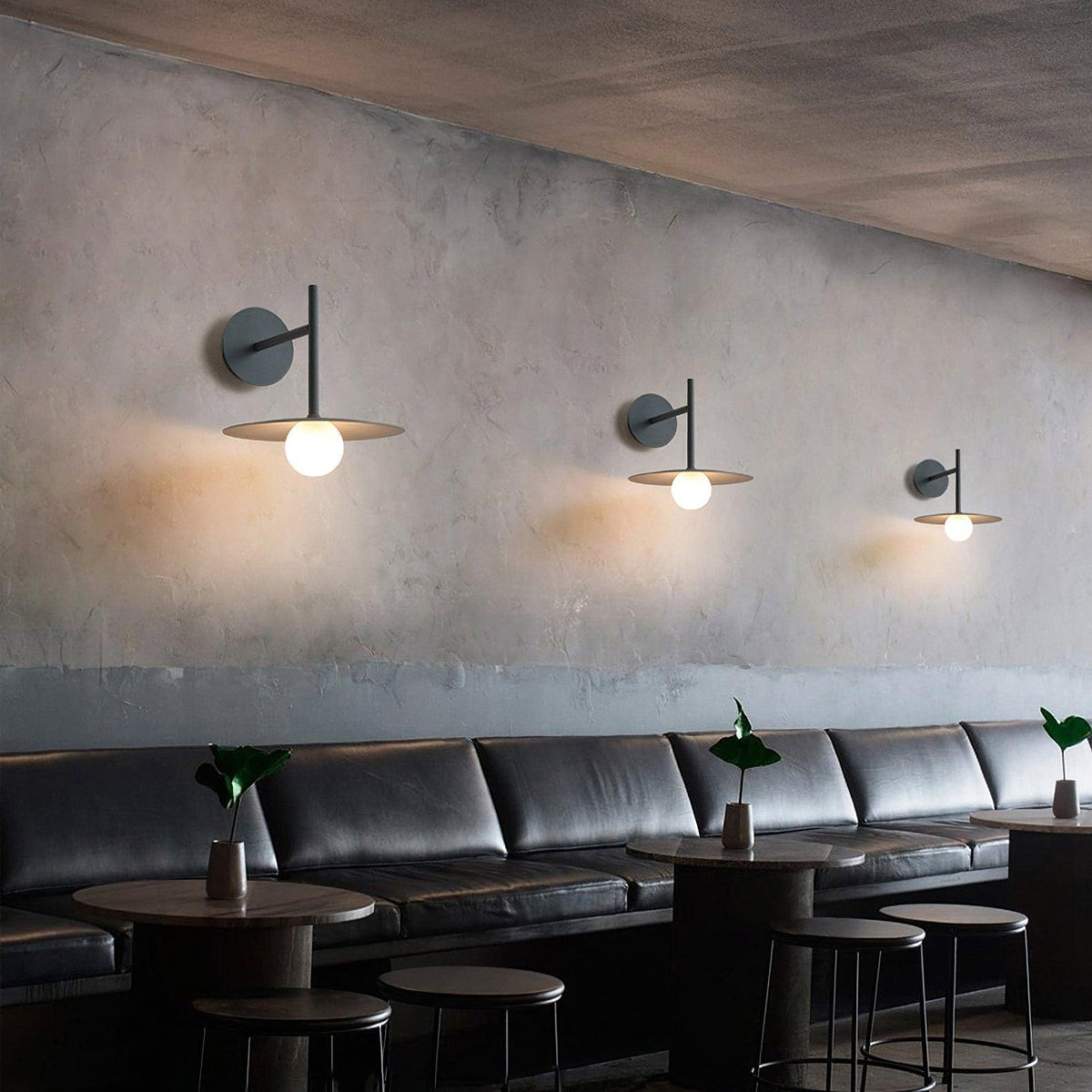 Gea Iron Plug In Wall Lamp