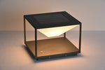 Geo Frame Solar Outdoor Light – Modern Minimalist LED Lantern