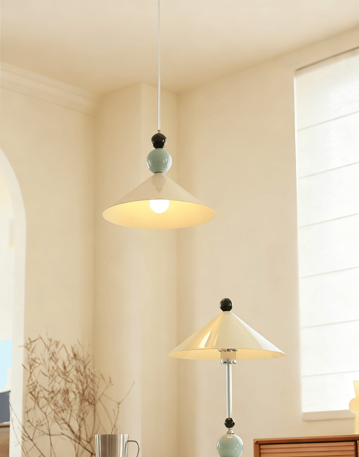 Geo Orb Pendant Light – Sculptural Designer Ceiling Lamp for Modern Interiors