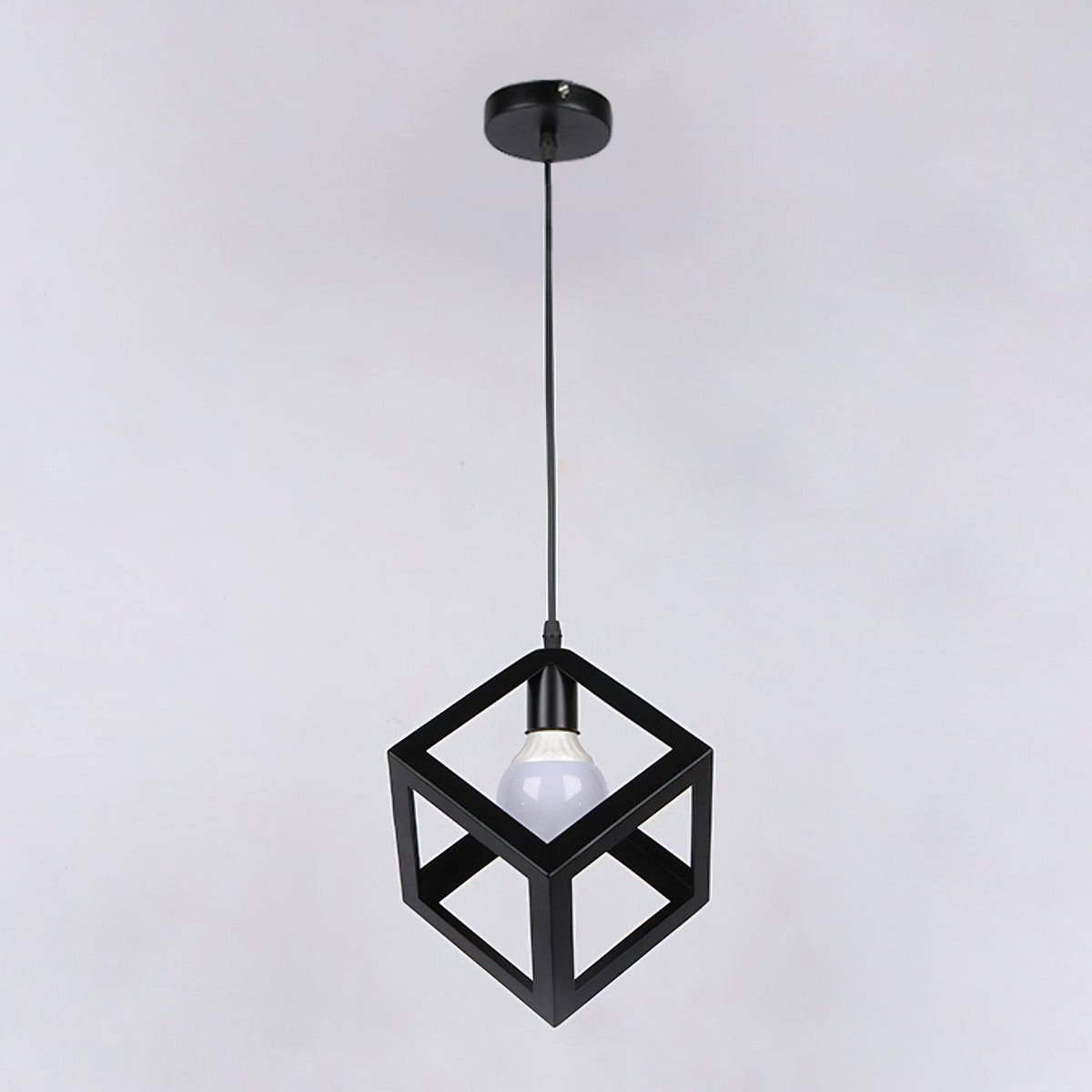 Geometric Cage Pendant Light