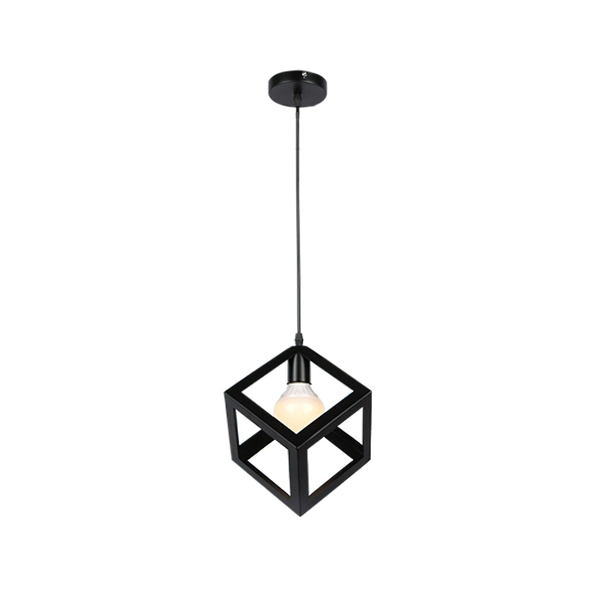 Geometric Cage Pendant Light