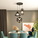 Geometric Cage Pendant Light