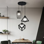 Geometric Cage Pendant Light