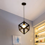 Geometric Cage Pendant Light