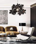 Geometric Cumulus Chandelier