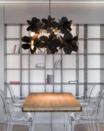 Geometric Cumulus Chandelier