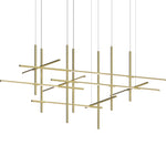 Geometric Linear LED Pendant Light – Modern Art-Inspired Illumination