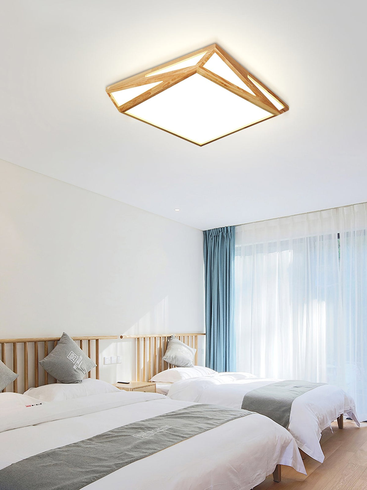 Geometric Triangular Ceiling Lamp