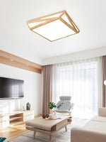 Geometric Triangular Ceiling Lamp