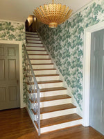 Gilded Acanthus Leaf Chandelier for Grand Interiors