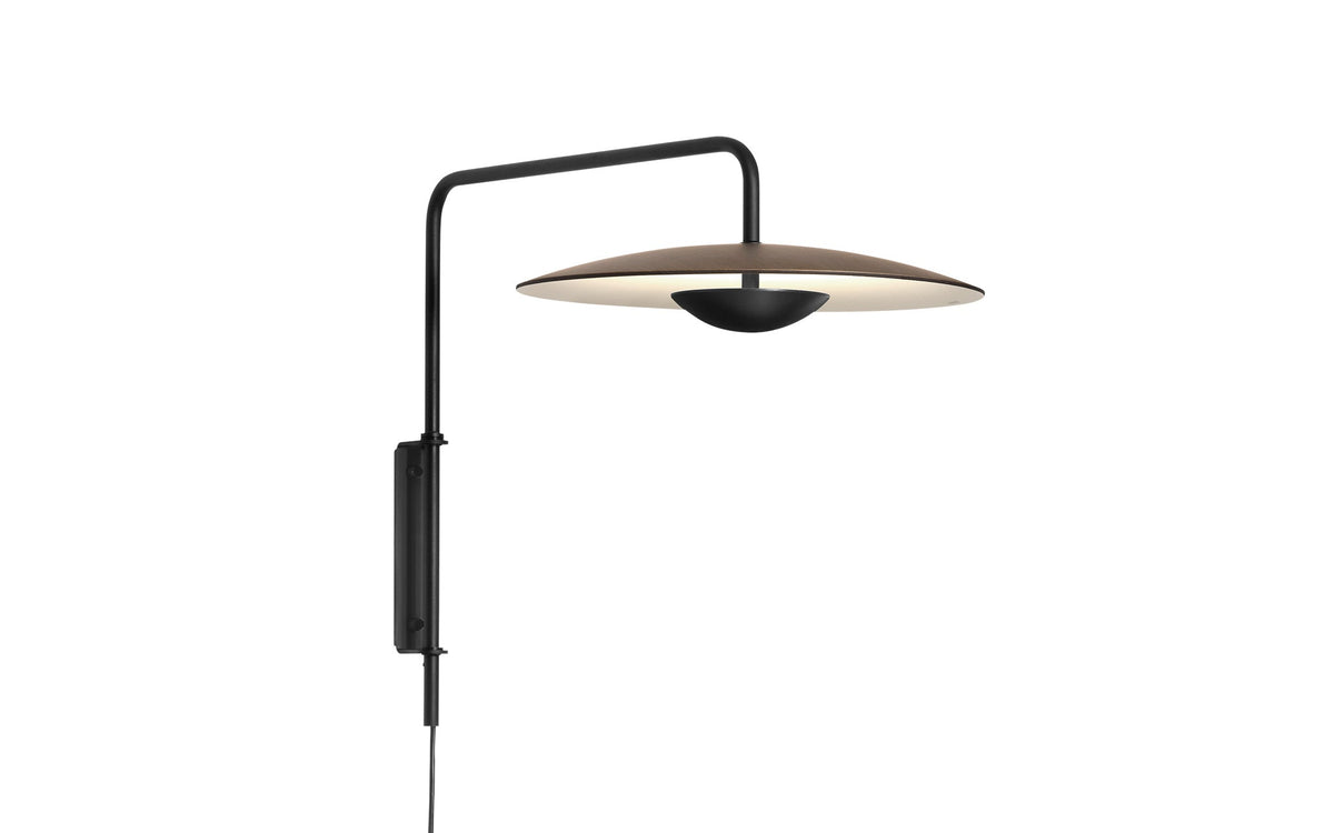 Ginger Plug-In Wall Sconce – Modern LED Wall Light for Bedroom & Living Room