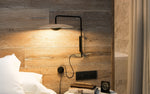 Ginger Plug-In Wall Sconce – Modern LED Wall Light for Bedroom & Living Room