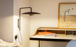 Ginger Plug-In Wall Sconce – Modern LED Wall Light for Bedroom & Living Room