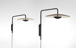 Ginger Plug-In Wall Sconce – Modern LED Wall Light for Bedroom & Living Room