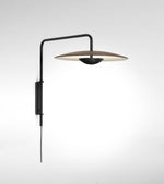 Ginger Plug-In Wall Sconce – Modern LED Wall Light for Bedroom & Living Room