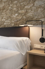 Ginger Plug-In Wall Sconce – Modern LED Wall Light for Bedroom & Living Room