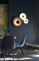 Ginger Round LED Wall Sconce – Modern Minimalist Bedroom & Living Room Lighting