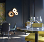 Ginger Round LED Wall Sconce – Modern Minimalist Bedroom & Living Room Lighting
