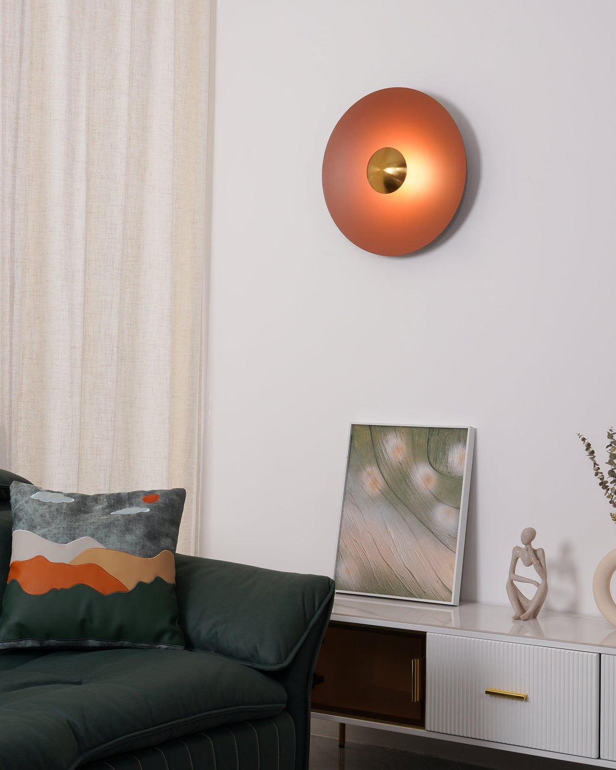 Simplicity Glow Plug In Wall Light