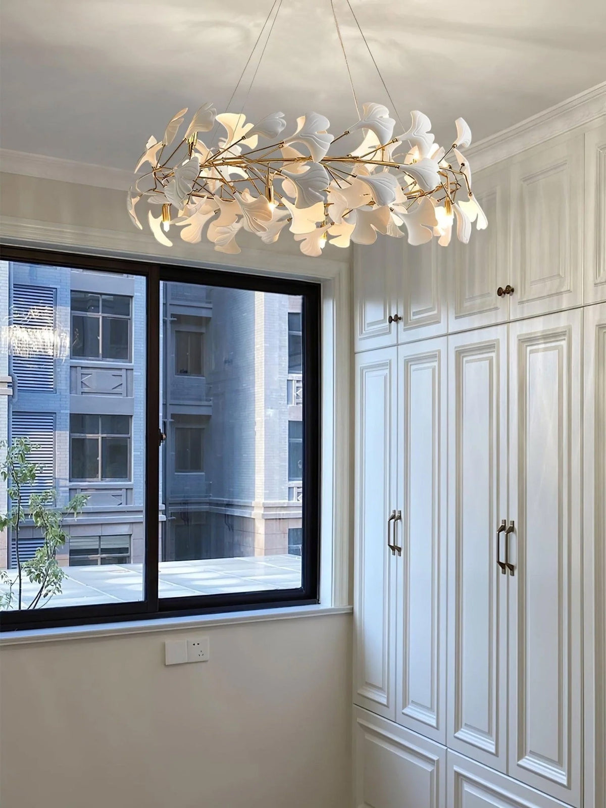 gingko-chandelier-o