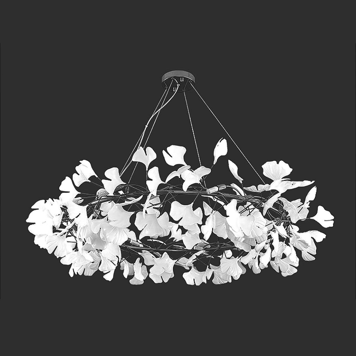 gingko-chandelier-o